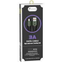 Кабель SkyDolphin S01V USB - micro USB (M/M) 1 м, Dark Green (USB-000584)