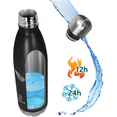 Термопляшка Tavialo 750 мл чорна (191750101) Термопляшка Tavialo 750 мл чорна (191750101)