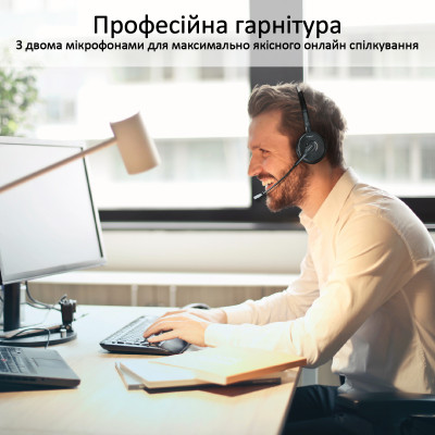 Bluetooth-гарнітура Promate Engage Black Bluetooth-гарнітура Promate Engage Black
