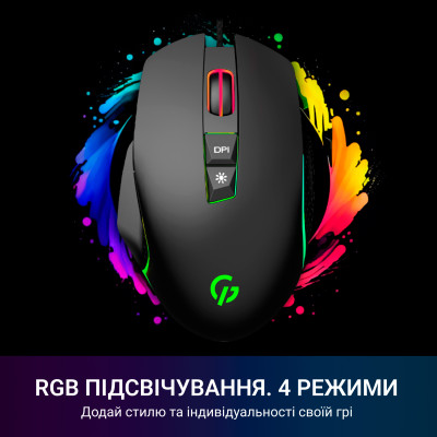 Миша GamePro Nitro GM365 Black Миша GamePro Nitro GM365 Black