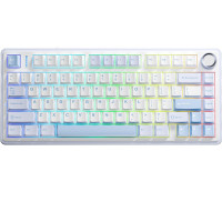 Клавіатура бездротова Aula F75 Gasket Greywood V3 Blue (6948391208633) Клавіатура бездротова Aula F75 Gasket Greywood V3 Blue (6948391208633)