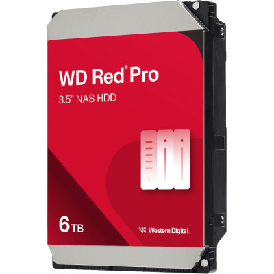 Накопичувач HDD SATA 6.0TB WD Red Pro NAS 7200rpm 256MB (WD6005FFBX) Накопичувач HDD SATA 6.0TB WD Red Pro NAS 7200rpm 256MB (WD6005FFBX)