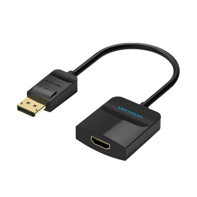 Перехідник Vention DisplayPort - HDMI, 0.2 m (HBGBB) Перехідник Vention DisplayPort - HDMI, 0.2 m (HBGBB)