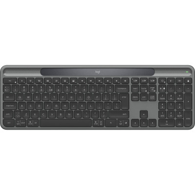 Клавiатура бездротова Logitech Slim Solar+ for Business Graphite (920-013779)