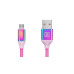 Кабель REAL-EL Premium USB - micro USB (M/M), 1 м, Rainbow (EL123500052) Кабель REAL-EL Premium USB - micro USB (M/M), 1 м, Rainbow (EL123500052)