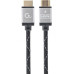 Кабель Cablexpert HDMI - HDMI V 2.0 (M/M), 3 м, чорний/сірий (CCB-HDMIL-3M) коробка Кабель Cablexpert HDMI - HDMI V 2.0 (M/M), 3 м, чорний/сірий (CCB-HDMIL-3M) коробка