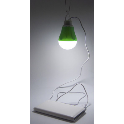 USB-світильник з LED-лампочкою Dengos, шнур ~1м, 5V, 5W, Green (LED-BULB-5V5W-GREEN) USB-світильник з LED-лампочкою Dengos, шнур ~1м, 5V, 5W, Green (LED-BULB-5V5W-GREEN)