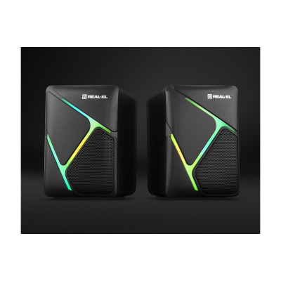 Акустична система REAL-EL S-75 Black Акустична система REAL-EL S-75 Black
