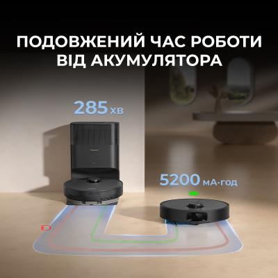 Робот-пилосос Dreame D20 Black (RLD35GA-bl) Робот-пилосос Dreame D20 Black (RLD35GA-bl)
