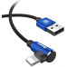 Кабель Baseus MVP USB - Lightning, 2.0A, 1м Blue (CALMVP-03) Кабель Baseus MVP USB - Lightning, 2.0A, 1м Blue (CALMVP-03)