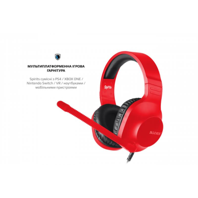 Гарнітура Sades SA-721 Spirits Red (sa721rdj) Гарнітура Sades SA-721 Spirits Red (sa721rdj)