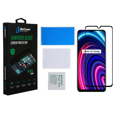 Захисне скло BeCover для Realme C25Y Black (707139)