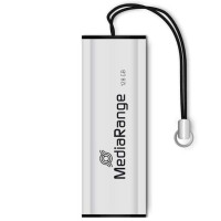 Флеш-накопичувач USB3.0 128GB MediaRange Black/Silver (MR918) Флеш-накопичувач USB3.0 128GB MediaRange Black/Silver (MR918)