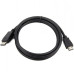 Кабель Cablexpert DisplayPort - HDMI (M/M), 3 м, Black (CC-DP-HDMI-3M) Кабель Cablexpert DisplayPort - HDMI (M/M), 3 м, Black (CC-DP-HDMI-3M)