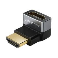 Перехідник Cabletime HDMI - HDMI (F/M), 0.1 м (CP42G) Перехідник Cabletime HDMI - HDMI (F/M), 0.1 м (CP42G)