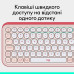 Клавиатура беспроводная Logitech Pop Icon Keys Rose (920-013073)