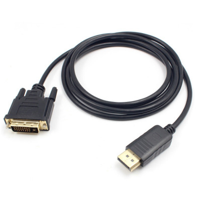 Кабель Prologix DisplayPort - DVI (M/M), 1 м, Black (PR-DP-DVI-P-04-30-1m) Кабель Prologix DisplayPort - DVI (M/M), 1 м, Black (PR-DP-DVI-P-04-30-1m)