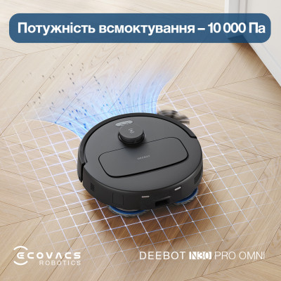 Робот-пилосос Ecovacs Omni N30 Pro (YDLX11-1) Black Робот-пилосос Ecovacs Omni N30 Pro (YDLX11-1) Black
