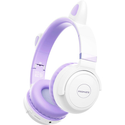 Bluetooth-гарнітура Promate Panda Lilac Bluetooth-гарнітура Promate Panda Lilac