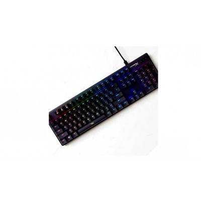 Клавіатура HyperX Alloy Origins Red RGB PBT ENG/RU Black (639N3AA) Клавіатура HyperX Alloy Origins Red RGB PBT ENG/RU Black (639N3AA)