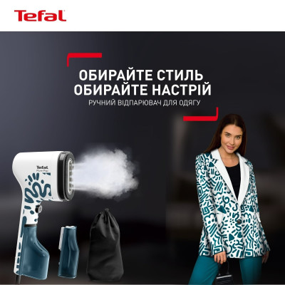 Відпарювач Tefal Pure Pop Home & Travel DT2040E1 Відпарювач Tefal Pure Pop Home & Travel DT2040E1