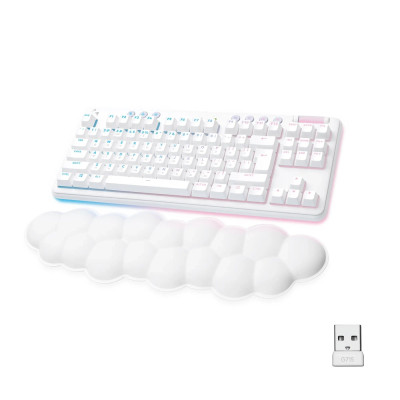 Клавіатура бездротова Logitech G715 Linear White (920-010692) Клавіатура бездротова Logitech G715 Linear White (920-010692)