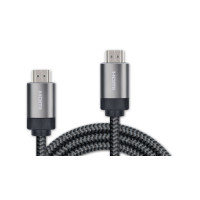 Кабель REAL-EL Premium HDMI - HDMI V 2.0 (M/M), 2 м, Grey (EL123500046) Кабель REAL-EL Premium HDMI - HDMI V 2.0 (M/M), 2 м, Grey (EL123500046)