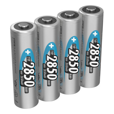 Акумулятори Ansmann AA/HR06 NI-MH 2850 mAh BL 4 шт Акумулятори Ansmann AA/HR06 NI-MH 2850 mAh BL 4 шт