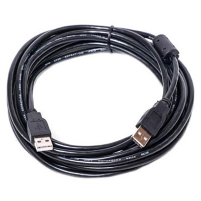 Кабель PowerPlant (KD00AS1215) USB2.0(AM)-USB2.0(AM), 3м, One ferrite, Black Кабель PowerPlant (KD00AS1215) USB2.0(AM)-USB2.0(AM), 3м, One ferrite, Black