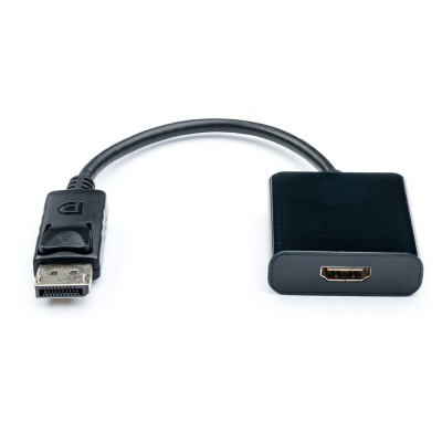 Перехідник Atcom DisplayPort - HDMI (M/F), 0.1 м, Black (16852) Перехідник Atcom DisplayPort - HDMI (M/F), 0.1 м, Black (16852)