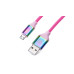 Кабель REAL-EL Premium USB - micro USB (M/M), 1 м, Rainbow (EL123500052) Кабель REAL-EL Premium USB - micro USB (M/M), 1 м, Rainbow (EL123500052)