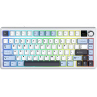 Клавіатура бездротова Aula F75 Max White (6978080501158) Клавіатура бездротова Aula F75 Max White (6978080501158)