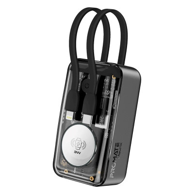 Універсальна мобільна батарея Promate Mavrix 10000mAh 35W Black Універсальна мобільна батарея Promate Mavrix 10000mAh 35W Black