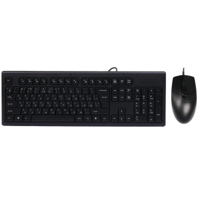 Комплект (клавіатура, миша) A4Tech KR-8372 Black Комплект (клавіатура, миша) A4Tech KR-8372 Black
