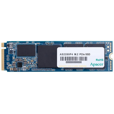 Накопичувач SSD  512GB Apacer AS2280P4 M.2 2280 PCIe 3.0 x4 3D TLC (AP512GAS2280P4-1) Накопичувач SSD  512GB Apacer AS2280P4 M.2 2280 PCIe 3.0 x4 3D TLC (AP512GAS2280P4-1)