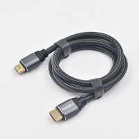Кабель Prologix Premium High Speed HDMI - HDMI V 2.0 (M/M), 1 м, 4K UHD 60Hz, gold plated, мідь, оплетка, Black (PR-HDMI-HDMI-B-03-30-1m) коробка Кабель Prologix Premium High Speed HDMI - HDMI V 2.0 (M/M), 1 м, 4K UHD 60Hz, gold plated, мідь, оплетка, Black (PR-HDMI-HDMI-B-03-30-1m) коробка