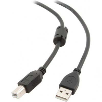 Кабель Maxxter USB - USB Type-B V 2.0 (M/M), феритовий фільтр, 1.8 м, чорний (UF-AMBM-6) Кабель Maxxter USB - USB Type-B V 2.0 (M/M), феритовий фільтр, 1.8 м, чорний (UF-AMBM-6)