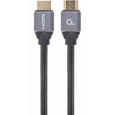 Кабель Cablexpert HDMI - HDMI V 2.0 (M/M), 3 м, чорний/сірий (CCBP-HDMI-3M) коробка Кабель Cablexpert HDMI - HDMI V 2.0 (M/M), 3 м, чорний/сірий (CCBP-HDMI-3M) коробка