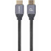 Кабель Cablexpert HDMI - HDMI V 2.0 (M/M), 3 м, чорний/сірий (CCBP-HDMI-3M) коробка Кабель Cablexpert HDMI - HDMI V 2.0 (M/M), 3 м, чорний/сірий (CCBP-HDMI-3M) коробка