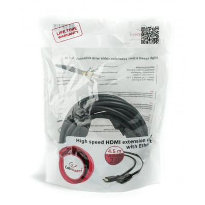 Кабель Cablexpert (CC-HDMI4X-15) подовжувач HDMI 4.5м Кабель Cablexpert (CC-HDMI4X-15) подовжувач HDMI 4.5м
