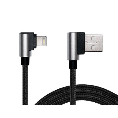 Кабель REAL-EL Premium USB - Lightning (M/M), 1 м, чорний (EL123500034) Кабель REAL-EL Premium USB - Lightning (M/M), 1 м, чорний (EL123500034)