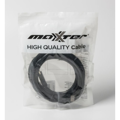 Кабель Maxxter HDMI - HDMI V 1.4 (M/M), 4.5 м, чорний (V-HDMI4-15) пакет Кабель Maxxter HDMI - HDMI V 1.4 (M/M), 4.5 м, чорний (V-HDMI4-15) пакет