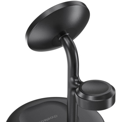 Магнітний бездротовий зарядний пристрій Choetech T585-F 3in1 Magnetic wireless charger station for Apple (T585-F-101CCBK) Магнітний бездротовий зарядний пристрій Choetech T585-F 3in1 Magnetic wireless charger station for Apple (T585-F-101CCBK)