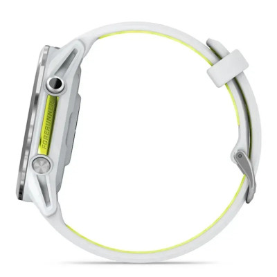 Смарт-годинник Garmin Forerunner 970 Whitestone Titanium with Whitestone/Translucent Amp Yellow Silicone with Silver Buckle (010-02969-61) Смарт-годинник Garmin Forerunner 970 Whitestone Titanium with Whitestone/Translucent Amp Yellow Silicone with Silver Buckle (010-02969-61)