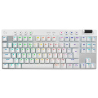 Клавiатура бездротова Logitech G PRO X TKL Lightspeed White Tactile (920-012148)