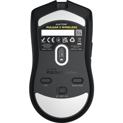 Миша бездротова Hator Pulsar 3 Wireless Black (HTM630) Миша бездротова Hator Pulsar 3 Wireless Black (HTM630)