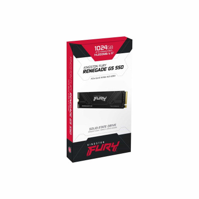 Накопичувач SSD 1TB Kingston Fury Renegade G5 M.2 2280 PCIe 5.0 x4 NVMe 3D TLC (SFYR2S/1T0)