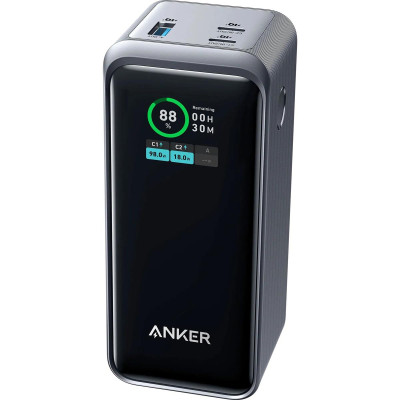 Універсальна мобільна батарея Anker Prime 20000mAh 200W Black (A1336011) Універсальна мобільна батарея Anker Prime 20000mAh 200W Black (A1336011)