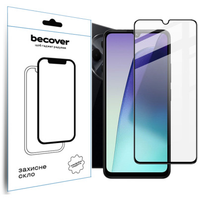 Захисне скло BeCover для Xiaomi Redmi 14C 4G / Poco C75 Black (712320)