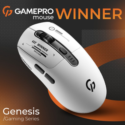 Миша бездротова GamePro Genesis Winner White (GM079W) Миша бездротова GamePro Genesis Winner White (GM079W)